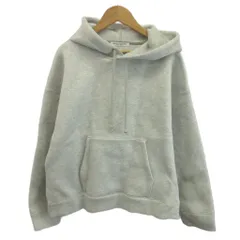 B&Y ユナイテッドアローズ BEAUTY&YOUTH ビューティー&ユース プルオーバーパーカー ライトグレー 無地 長袖 カンガルーポケット /NP ■ECB006のサムネイル