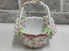 ROYAL ARDEN ロイヤルアーデン 薔薇 立体装飾 陶器 小物入れのサムネイル