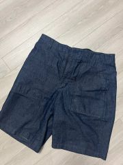 コモリ COMOLI ベルテッド デニムショートパンツ インディゴ 2 - メルカリ