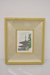 柳原良平 イラスト 直筆 サイン入り にっぽん丸 アンクルトリス 額装