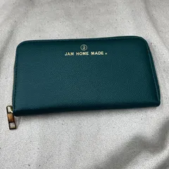 JAM HOME MADE ゲッターズ飯田監修　金運アップ　長財布　付録　深緑　グリーンのサムネイル