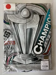 Y【Y13-01】◇ MIZUNO　 Lサイズ　2023 WBC優勝記念オーセンティックTシャツ　グレー　プリント柄　未開封品のサムネイル