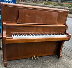YAMAHA U7 アップライトピアノ 希少 木目 象牙・鍵盤 - メルカリ