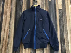 patagonia パタゴニア シェルドシンチラジャケット 28145FA13 ナイロン 裏フリース ネイビー/ブルー XSのサムネイル