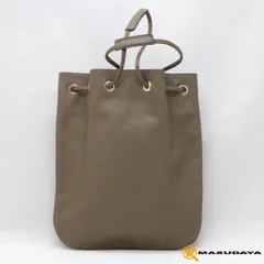 シセイ レザー ドローストリングバック【超美品】のサムネイル