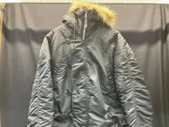 ALPHA アルファ N-3B N3B 20024-01 XL ブラック のサムネイル