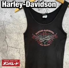 Harley-Davidson ハーレーダビッドソン タンクトップ ロゴ ラインストーン Y2K Lサイズのサムネイル