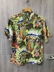 画像追加】ヴィンテージ 40s-50s アロハシャツ 和柄 シルク - メルカリ