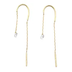 AHKAH アーカー スイングダイヤ ピアス K18/ダイヤモンド0.06×2 AB1578010400【いおき質店】のサムネイル