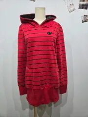 コム・デ・ギャルソン レッド ストライプ フードTのサムネイル