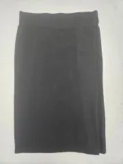 リーミープー ブラック ウール Hライン スカート YOHJI YAMAMOTO ヨウジヤマモトのサムネイル