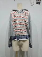 スポーティ MAX MARA パータン フーディー Tシャツ グレーのサムネイル