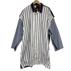 N.HOOLYWOOD/エヌハリウッド/ストライプ/ジップアップ/オーバーシャツジャケット/サイズ38/メンズ/RS2003のサムネイル