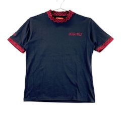 極美品□BEAMS GOLF ビームスゴルフ 半袖 モックネック シャツ□M