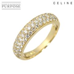 Celine ring, size 11, with 0.76ct diamonds and 0.03ct ruby, in 18K yellow gold (750). (Item number: 90326520)