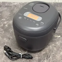 ☆送料込！2023年製 アイリスオーヤマ RC-MDA50-B 5.5合炊き ジャー炊飯器 ブラック 2023年製のサムネイル