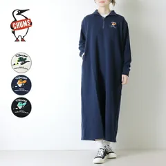 [15%OFF] チャムス CHUMS ループパイルハーフジップワンピース CH18-1374 スウェット 長袖 ロング ブービーバード 刺繍 レディース 2026春夏 [返品・交換不可]のサムネイル