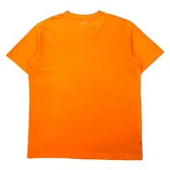 Woolrich ヘビーウェイト Tシャツ XL オレンジ コットン 前V ビッグサイズのサムネイル