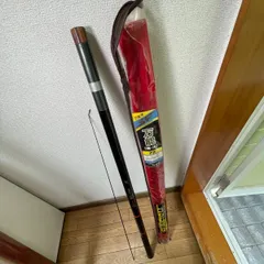 【当時物 美品】ダイワ SF サンフィッシュ カーボ万能 72 延べ竿 7.2m 太陽マーク 昭和レトロ ビンテージ 穂先パーツあり（外れ）数回使用 堤防 サビキ 鯉 釣り竿 ロッド 現状品 送料無料のサムネイル