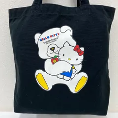 5774　UNDERCOVER　HelloKitty　アンダーカバー　ハローキティ　コラボ　トートバッグ　ブラック　黒　SANRIO　サンリオ　キティーちゃん　レディース　メンズ　ユニセックスのサムネイル