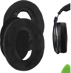 264L153 Sennheiser対応 互換性イヤーパッド (ベロア/ブラック)のサムネイル