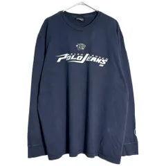 POLO JEANS ポロジーンズ ラルフローレン Ｔシャツ ネイビー(メンズ XL)中古 古着 Y5228のサムネイル