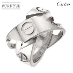 カルティエ Cartier アストロ ラブ #56 リング K18 WG ホワイトゴールド 750 指輪 Love Ring 90328799のサムネイル