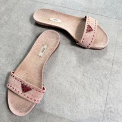 最終値下げ PRADA プラダ サンダル ミュール - メルカリ