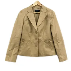 ESCADA(エスカーダ) ジャケット サイズ40 XL レディース美品  - ベージュ 長袖/秋/春のサムネイル