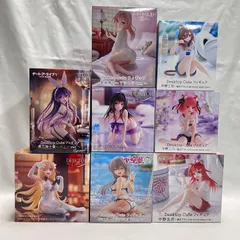 【8点セット】Desktop Cute フィギュア まとめ売り 五等分の花嫁 着せ恋 デート・ア・ライブ To LOVEる 宇崎ちゃん 美少女フィギュアのサムネイル