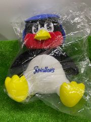 ヤクルトスワローズ スワロフスキーオープンリング&お座りつば九郎(小