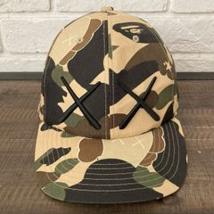BAPE STA スワロフスキー キャップ イエロー a bathing ape star