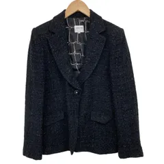 ARMANI COLLEZIONI/アルマーニ/コレツォー二/ツイード/ジャケット/サイズ44/ブラック/レディース/RS2005のサムネイル