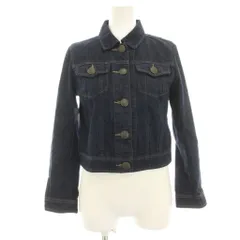 ブルーレーベルクレストブリッジ BLUE LABEL CRESTBRIDGE Gジャン ジージャン デニムジャケット 36 紺 ネイビー 55F12-376-29 /HN28のサムネイル