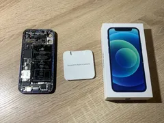 2233 iPhone 12 mini 64GB ブルー ジャンク品　パーツ販売【ネ】のサムネイル