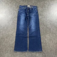 日本製 YANUK Buggy Jeans ヤヌーク バギージーンズ デニムパンツ ジーパン ストレッチ インディゴ 57161223のサムネイル