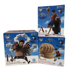 ワンピースMASTERLISEEXPIECEフィギュアセットABCD海賊王への道 - メルカリ
