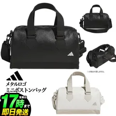 新品【メーカー正規仕入品】2026年 モデル adidas アディダス ゴルフ KO291 合成皮革 メタルロゴ ミニボストンバッグのサムネイル