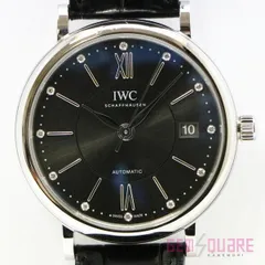IWC ポートフィノ37 男 腕時計 グレー文字盤 12PD ダイヤ デイト オートマ 中古 IW458102のサムネイル