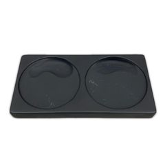 染付山水図 豆盆栽鉢 小品盆栽 釘落款 - メルカリ