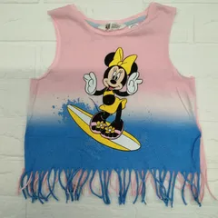 ★★★Disney　ディズニー　ノースリーブ　110cm　女の子　夏服　ミニー　AYM7-7Gのサムネイル