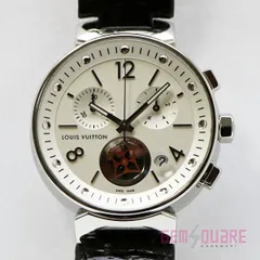 LOUIS VUITTON ルイヴィトン タンブール ムーンスター35 ベルト3本付 腕時計 仕上げ済 中古 Q8G00Zのサムネイル