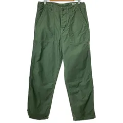 【中古】　orSlow　綿パン　チノパン　フィールドパンツ　ボタンフライ　アジャスター調節　日本製　古着　/1583のサムネイル