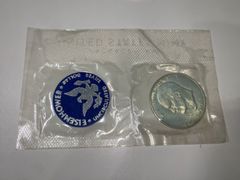 アメリカ 銀貨 プルーフ1971-S アイゼンハワーダラー箱付 - メルカリ