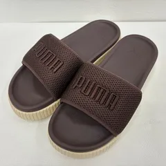 【未使用品】PUMA プーマ　プラットフォームスライドUMサンダル ブラウン　25cmのサムネイル