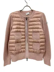【中古】MONCLER モンクレール トップス カーディガン ニットダウンジャケット  サイズXS レディース  MAGLIA TRICOT ALLA COREANA＿S29＿セルモアから出品＿s-0175-r29のサムネイル