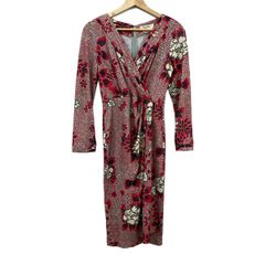 Kayme 花柄ラップドレス Peony Grey ピンク系 13号 Kayme 花柄ラップドレス Peony Grey ピンク系 13号 - メルカリ