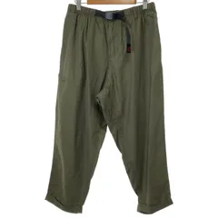 【中古】　GRAMICCI　クライミングパンツ　トレッキングパンツ　ウエストゴム　ベルト　無地　アウトドア　古着　/1151のサムネイル