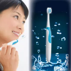 ソニック 歯ブラシ 1本 １分間 22,000回 音波振動 電動歯ブラシ やわらかめ 音波振動歯ブラシ 音波歯ブラシ SONICのサムネイル