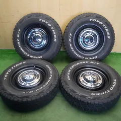 バリ溝!キレイ!9分◎DEAN CROSS COUNTRY CC3 185/85R16 105/103N 8PR トーヨー オープンカントリー R/T ディーン クロスカントリー 16インチ PCD139.7/5H◎6062402Hノのサムネイル